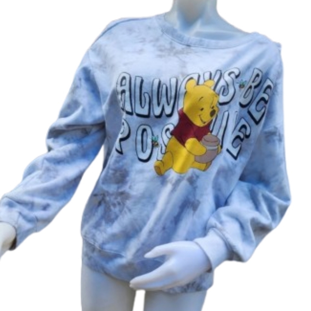 Disney‎ Winnie Be Positive sweatshirt XXL